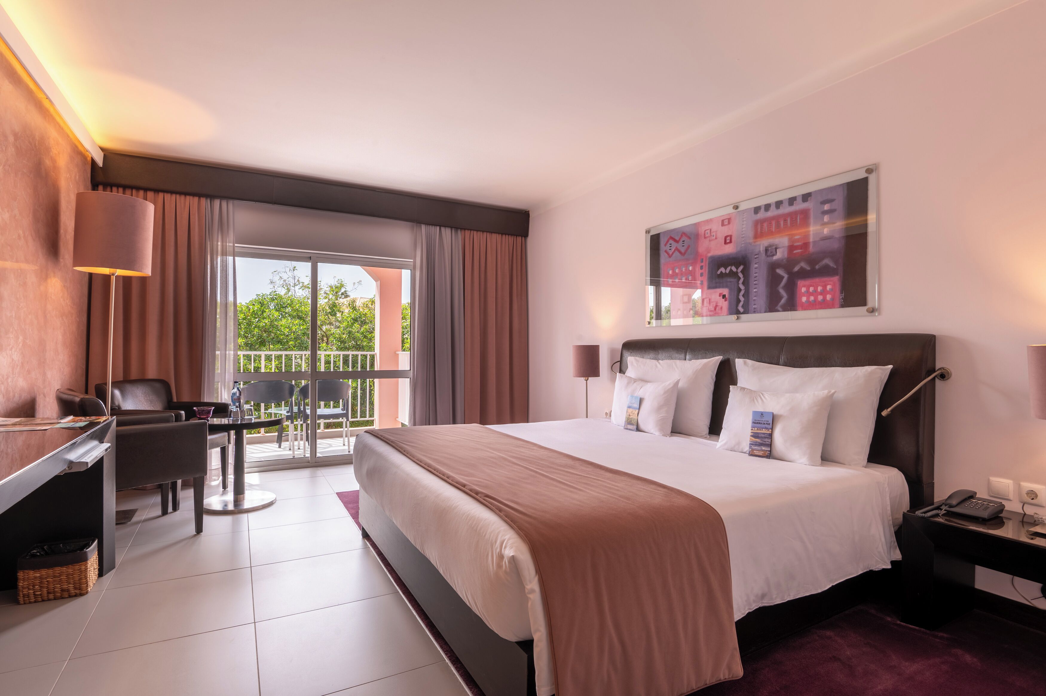 Premium bedding, minibar, in-room safe, desk