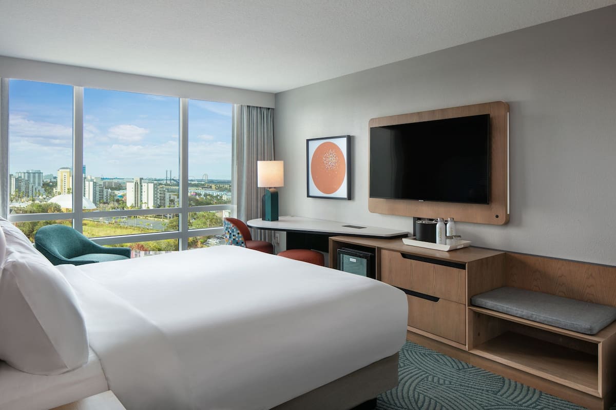 Premium bedding, pillow-top beds, in-room safe, desk