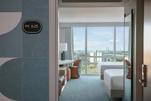 Room, 2 Queen Beds, Non Smoking (View) | City view
