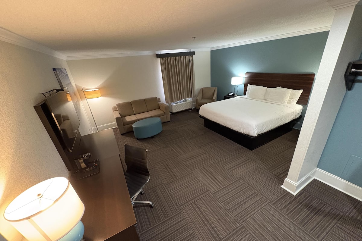 Suite, 1 cama King size, para no fumadores (with Sofabed) | Escritorio y espacio para trabajar con laptop