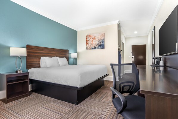 Standard Room, 1 King Bed, Accessible, Bathtub | Desk, laptop workspace, iron/ironing board, free WiFi - Best Western Niceville-Destin (Niceville)