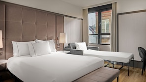 Triple Room, 1 Queen Bed with Sofa bed | Minibar, in-room safe, desk, blackout drapes