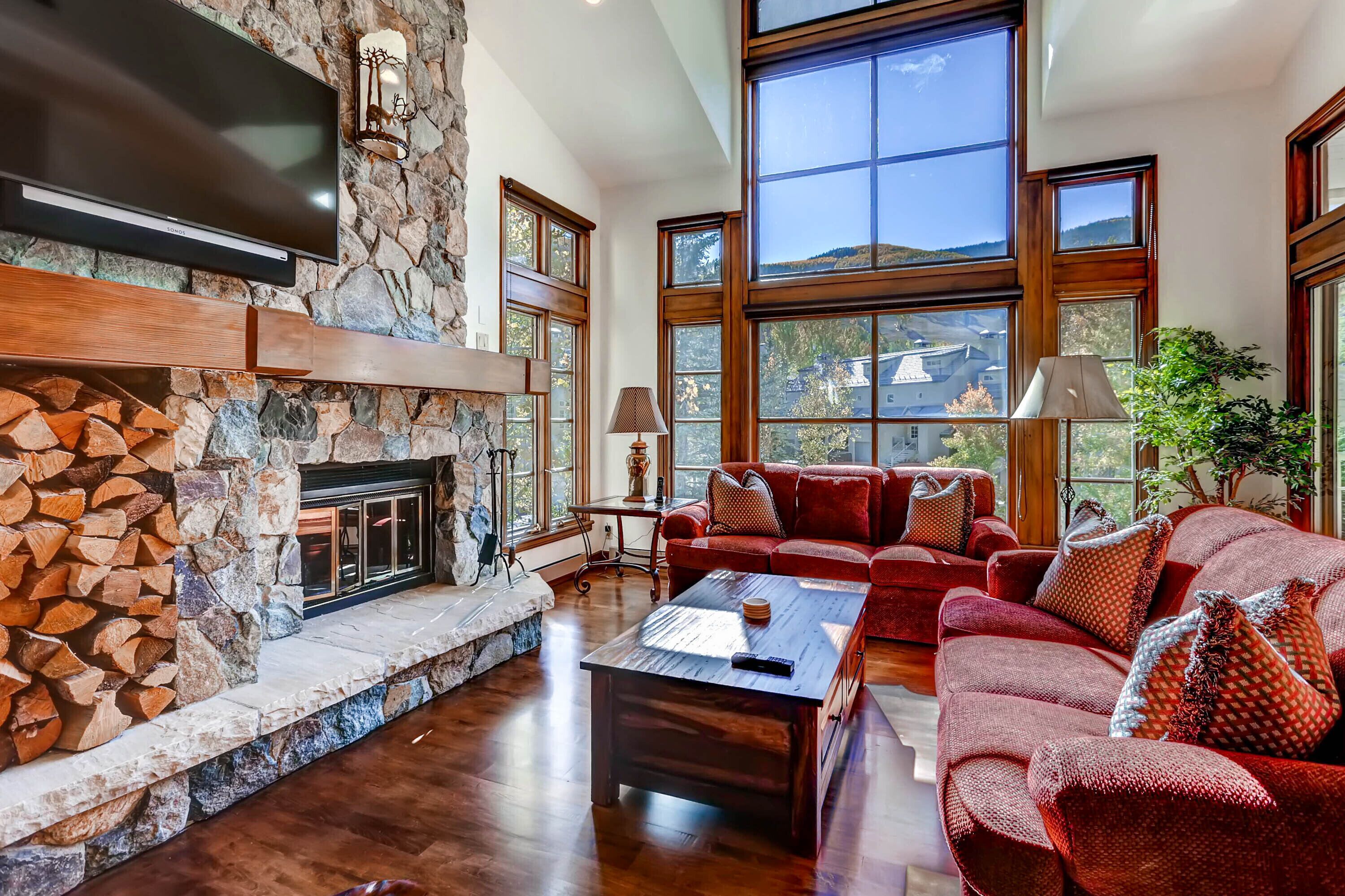 Meadows Townhome 4 Bedroom | Living area | LCD TV