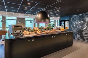 Daily buffet breakfast (EUR 15 per person)