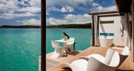 Minibar, in-room safe, individually furnished, blackout drapes. Sandals Grande St. Lucian - ALL INCLUSIVE Couples Only