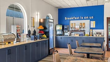 Free continental breakfast