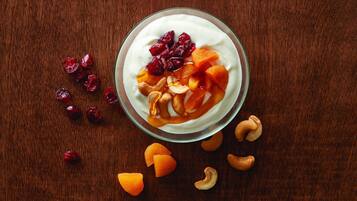 Kontinental frokost er inkludert hver dag