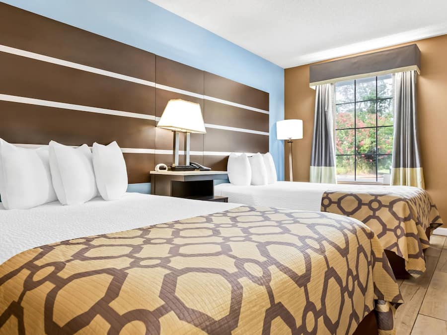 Chambre, accessible aux personnes à mobilité réduite | Literie de qualité, couette en duvet, bureau, rideaux d’obscurcissement