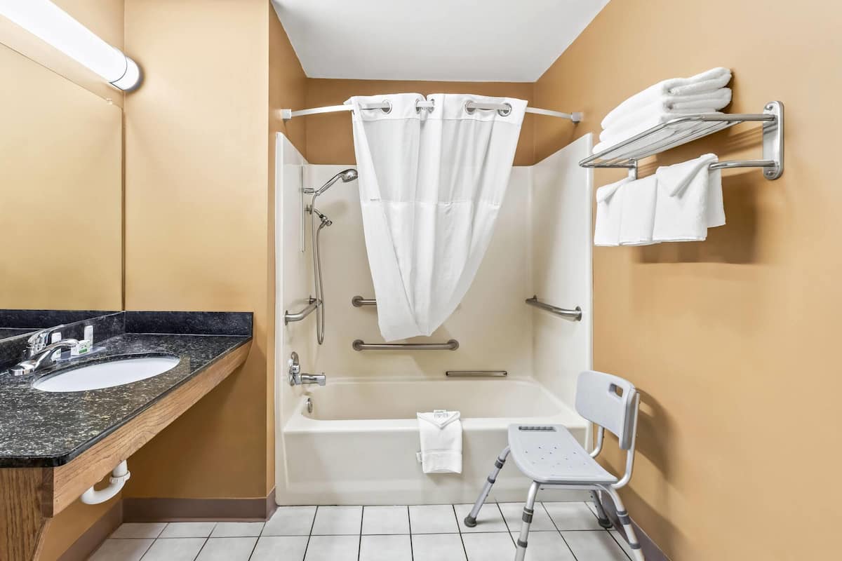 Room, Accessible | Accessible bathroom