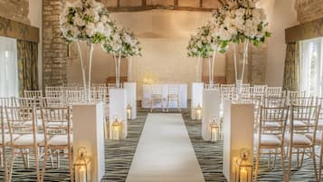 Indoor wedding