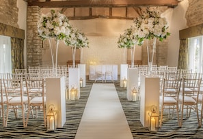 Indoor wedding
