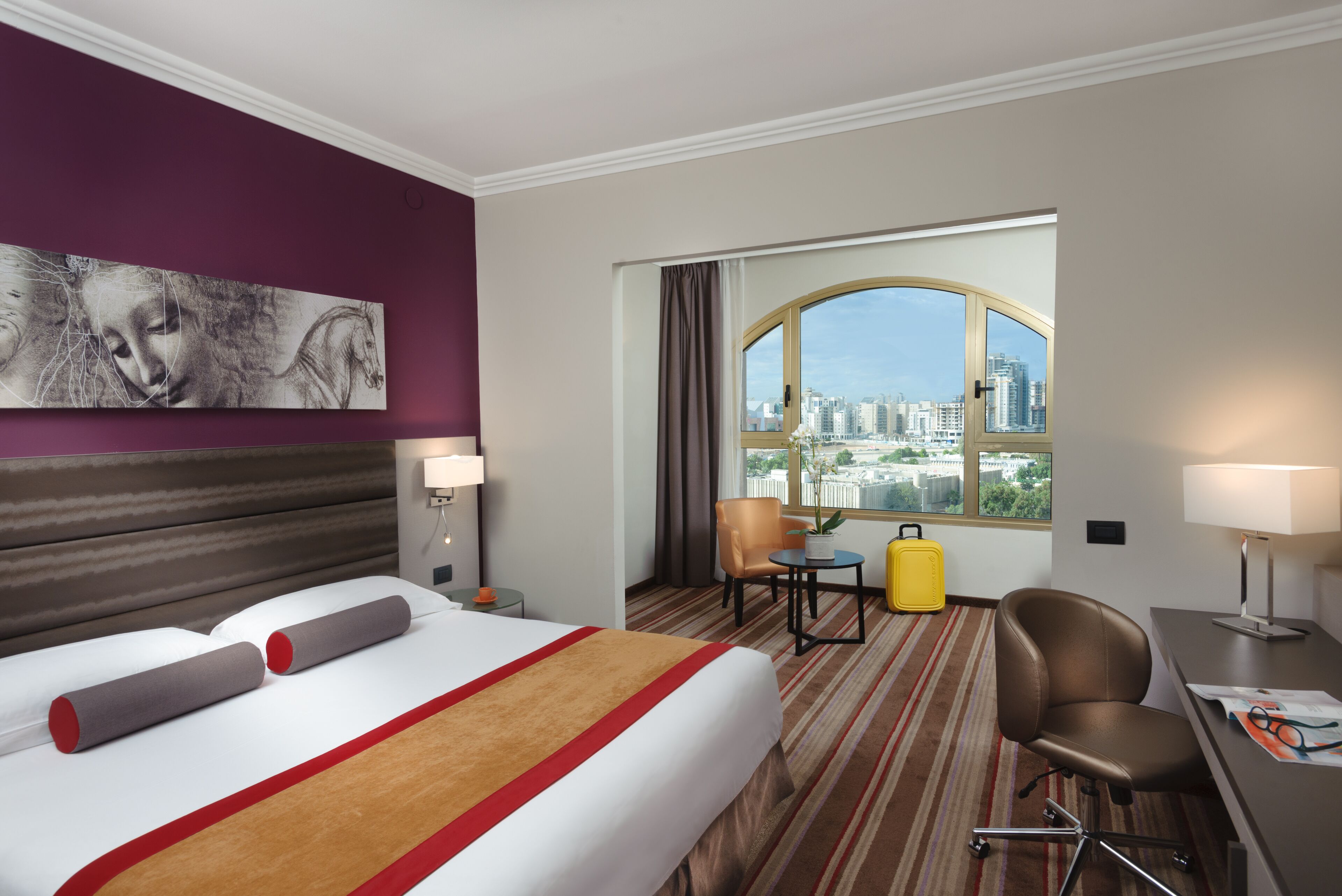Minibar, in-room safe, desk, blackout drapes