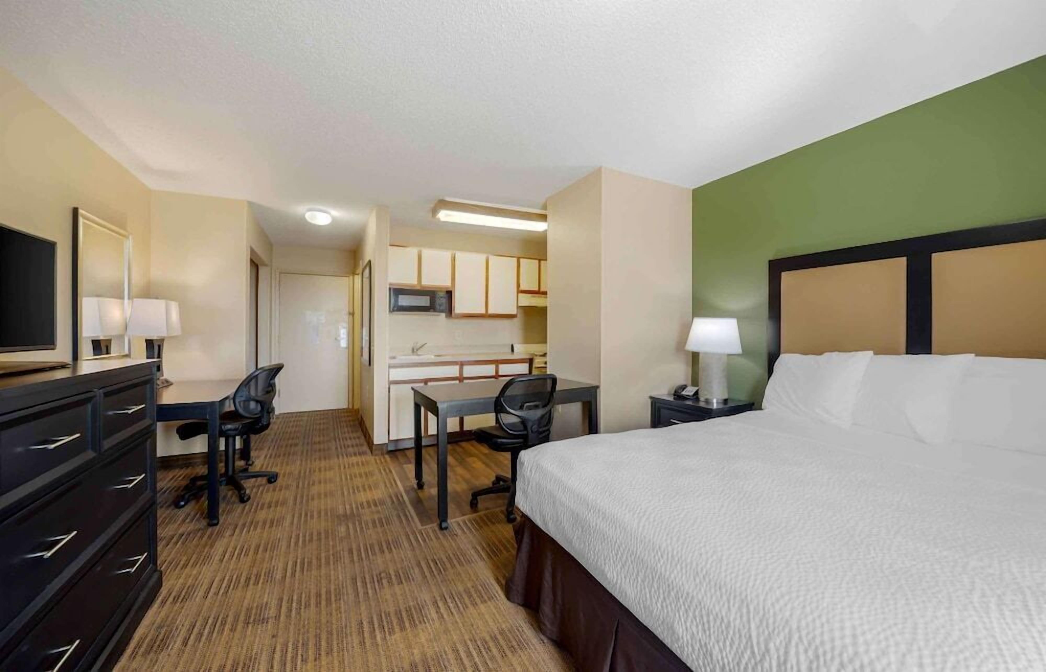 Desk, blackout curtains, iron/ironing board, free WiFi