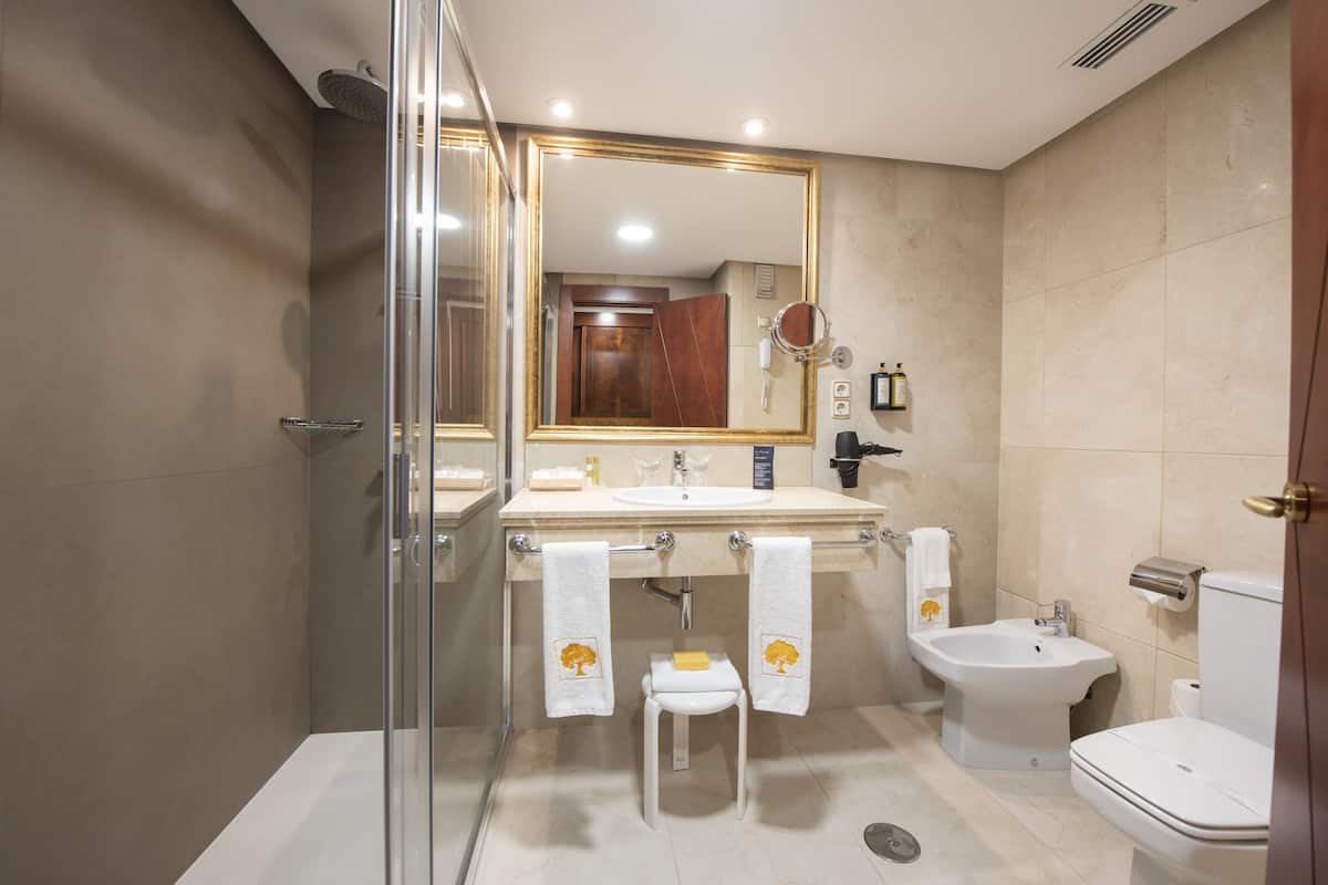 Standard Double Room | Bathroom | Bathtub, designer toiletries, hair dryer, bidet