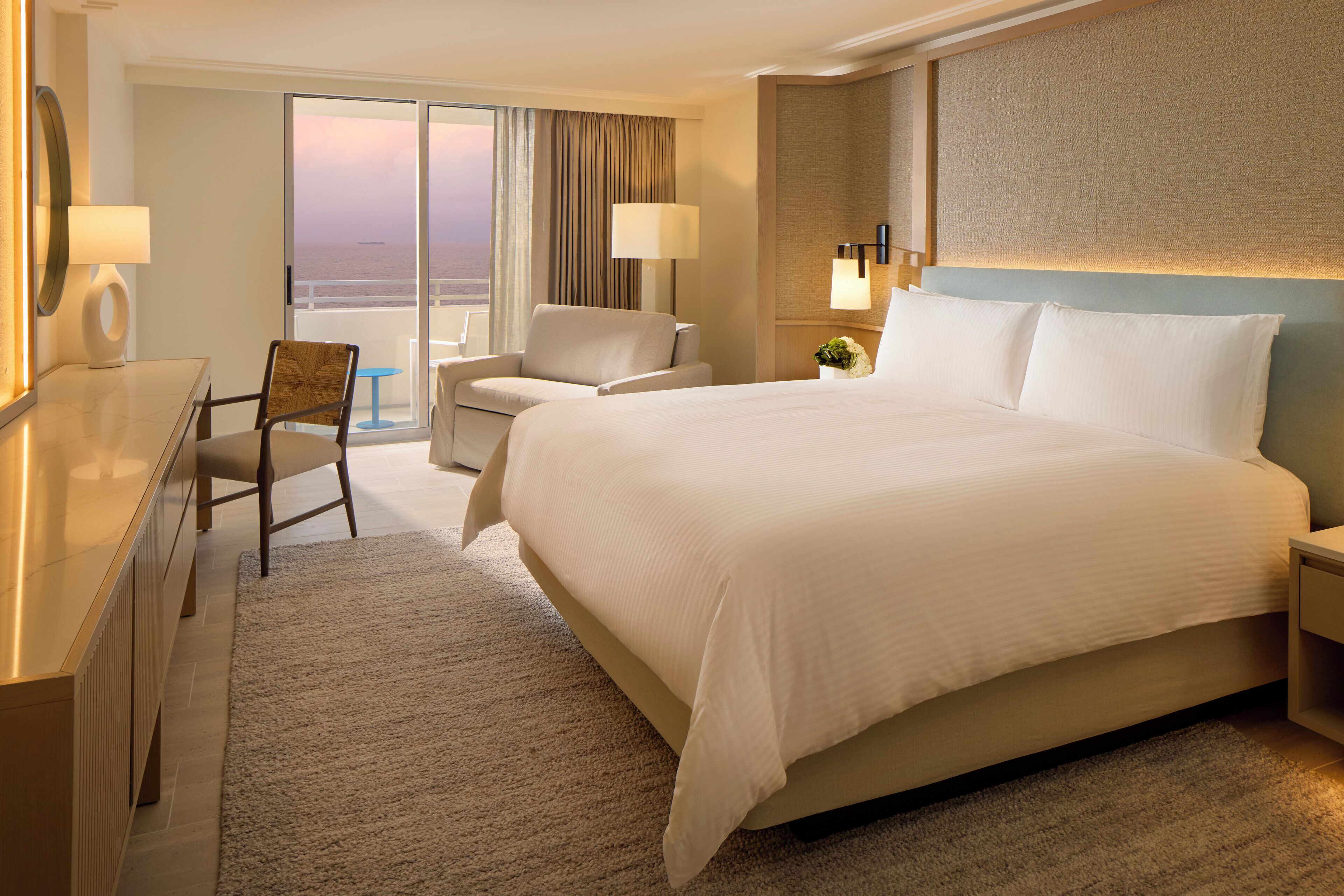 Room, 1 King Bed with Sofa bed, Balcony, Oceanfront | 1 bedroom, premium bedding, down comforters, minibar