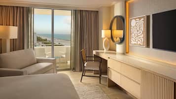 1 bedroom, premium bedding, down comforters, in-room safe