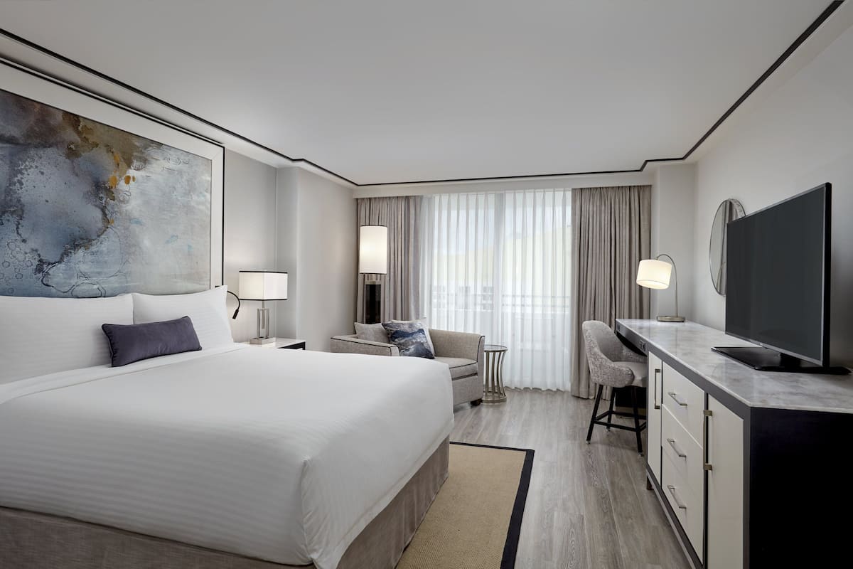 Room, 1 King Bed with Sofa bed, Balcony, Ocean View | 1 bedroom, premium bedding, down comforters, in-room safe