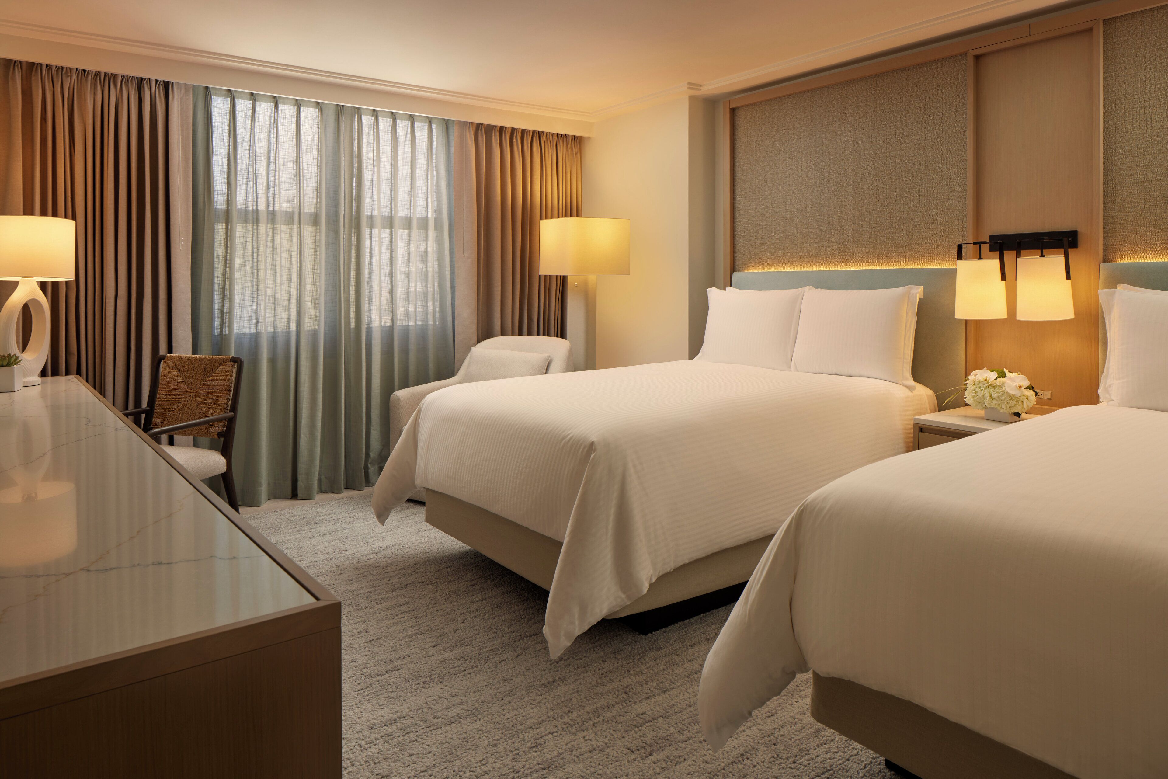 1 bedroom, premium bedding, down comforters, in-room safe