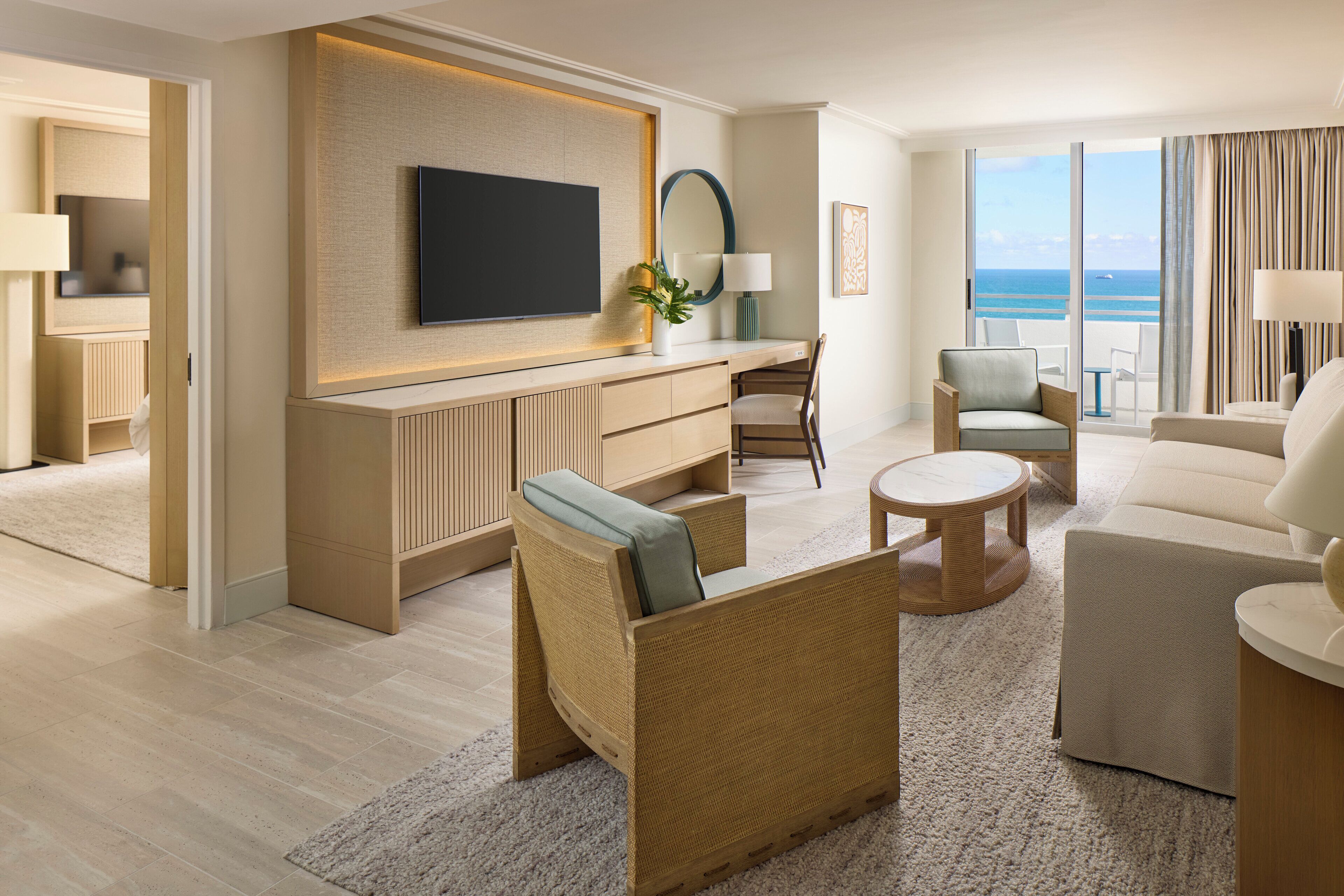 Suite, 1 cama King size, balcón, frente al océano | Vista frontal de la propiedad