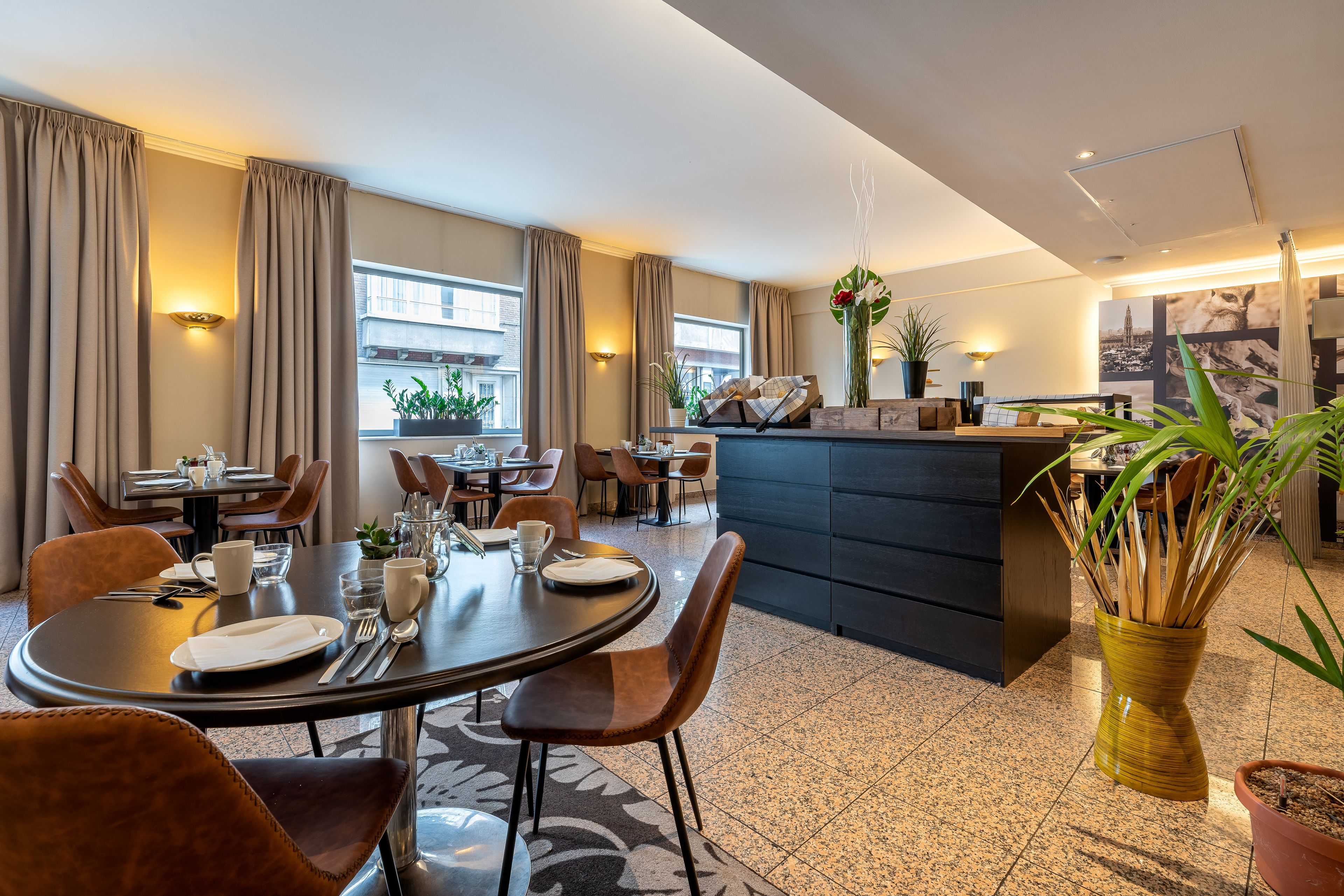 Daily buffet breakfast (EUR 16 per person)