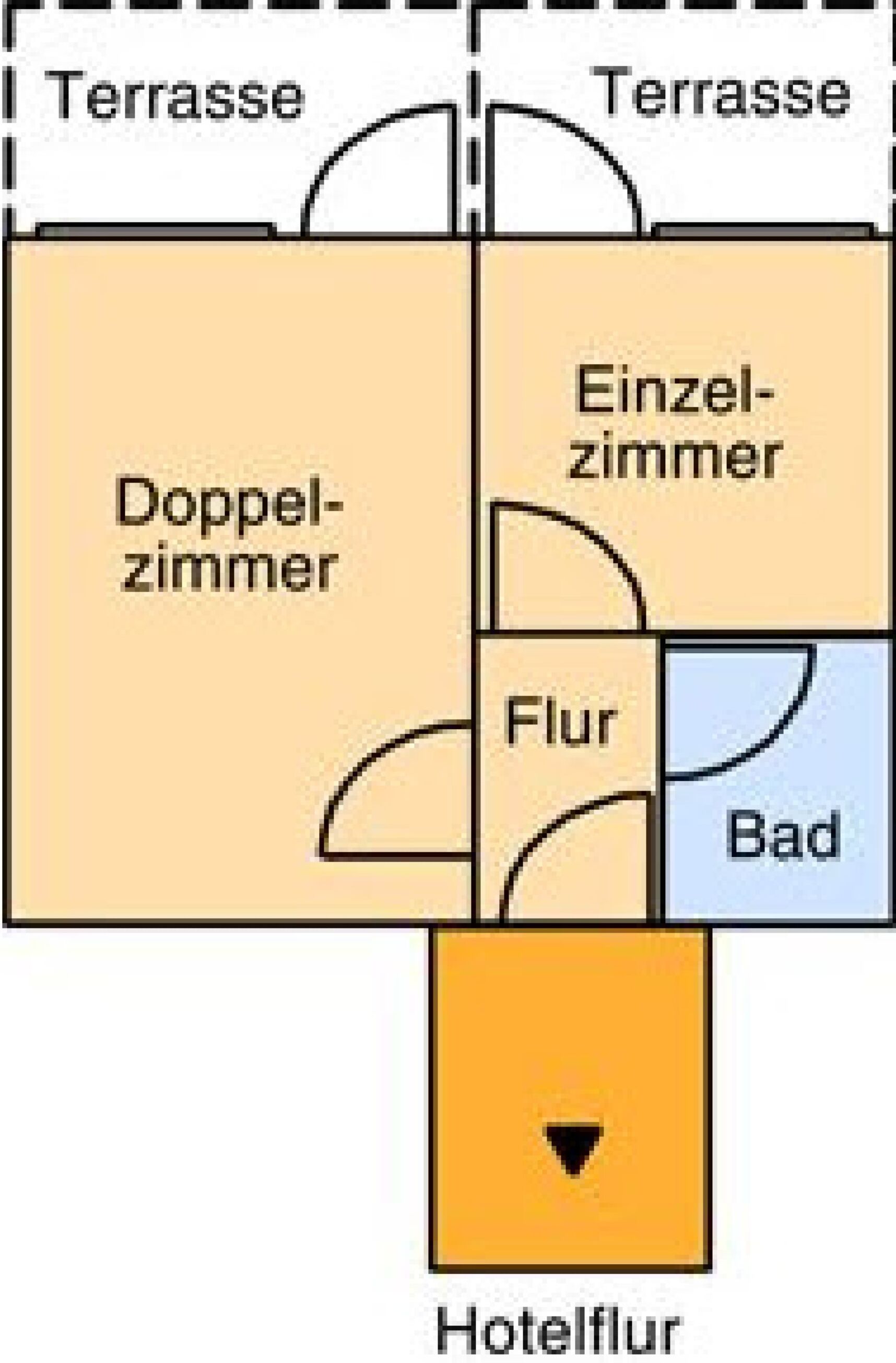 family room, 3 bedrooms | floor plan
