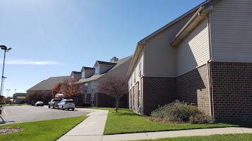 Majoituspaikan julkisivu