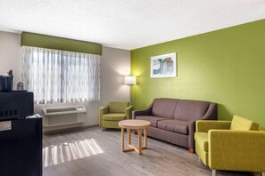 Premium bedding, desk, blackout curtains, iron/ironing board