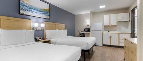 Studio, 2 Double Beds, Non Smoking