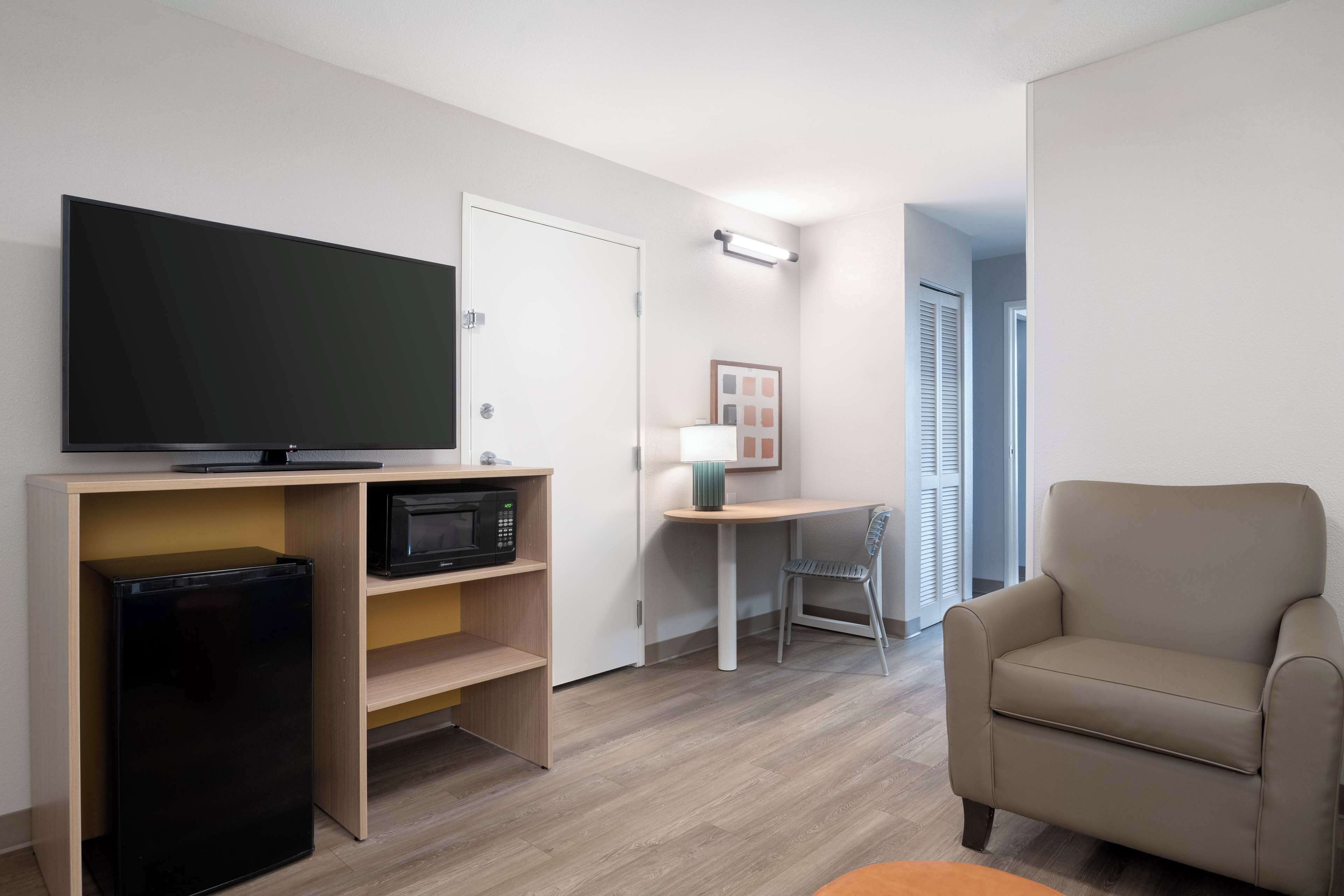 in-room safe, desk, laptop workspace, iron/ironing board