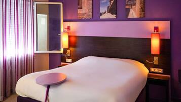 Premium bedding, pillowtop beds, soundproofing, iron/ironing board