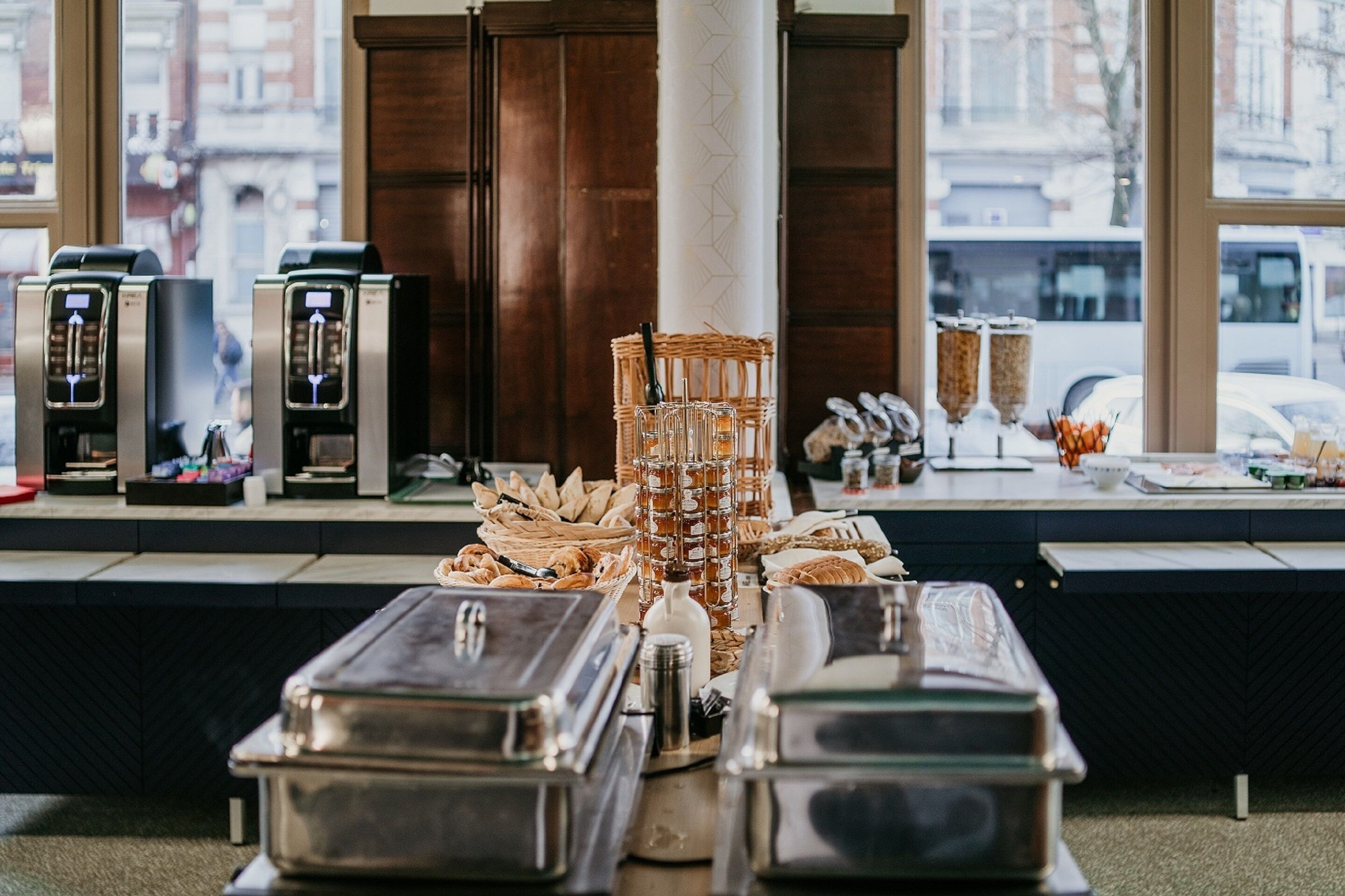 daily buffet breakfast (eur 14 per person)