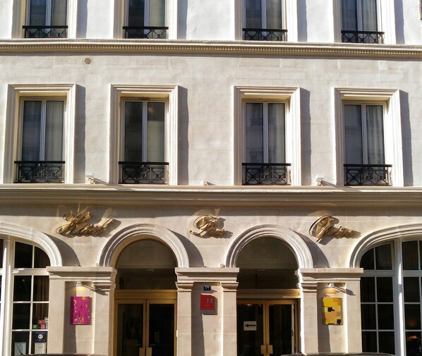 Façade de l’hébergement