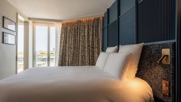 Premium bedding, Select Comfort beds, in-room safe, desk