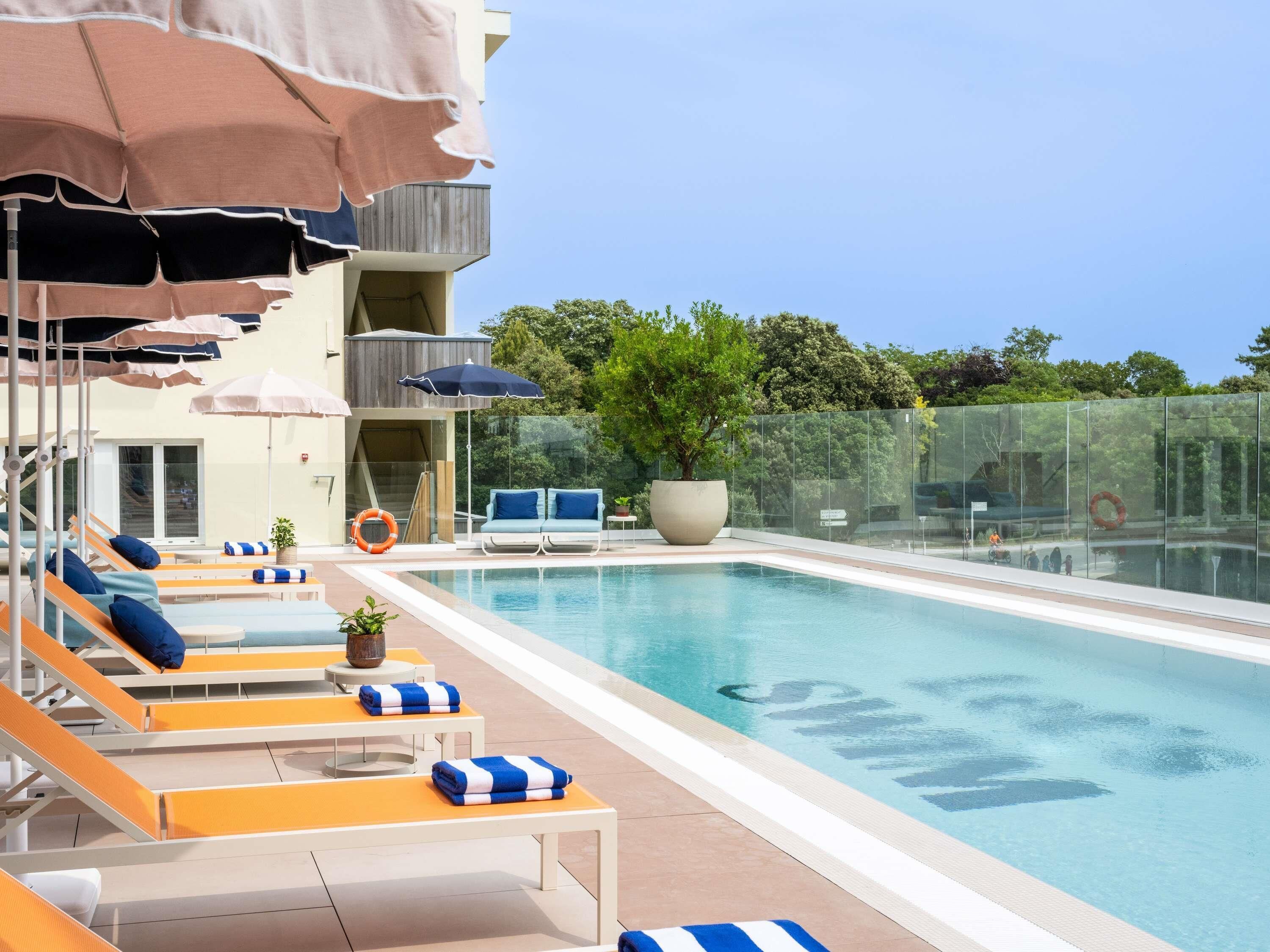 Seasonal outdoor pool