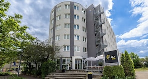 Fassade der Unterkunft