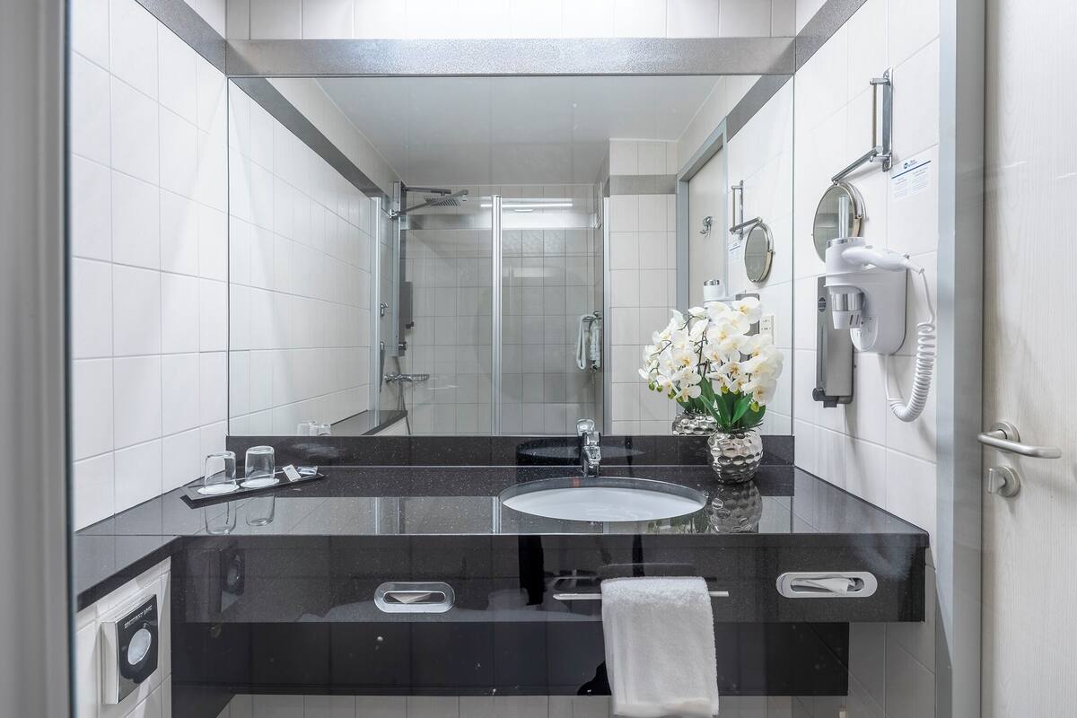 comfort triple room | bathroom shower