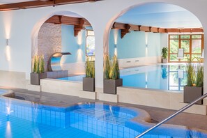 2 indoor pools, open 7:00 AM to 10:30 PM, sun loungers