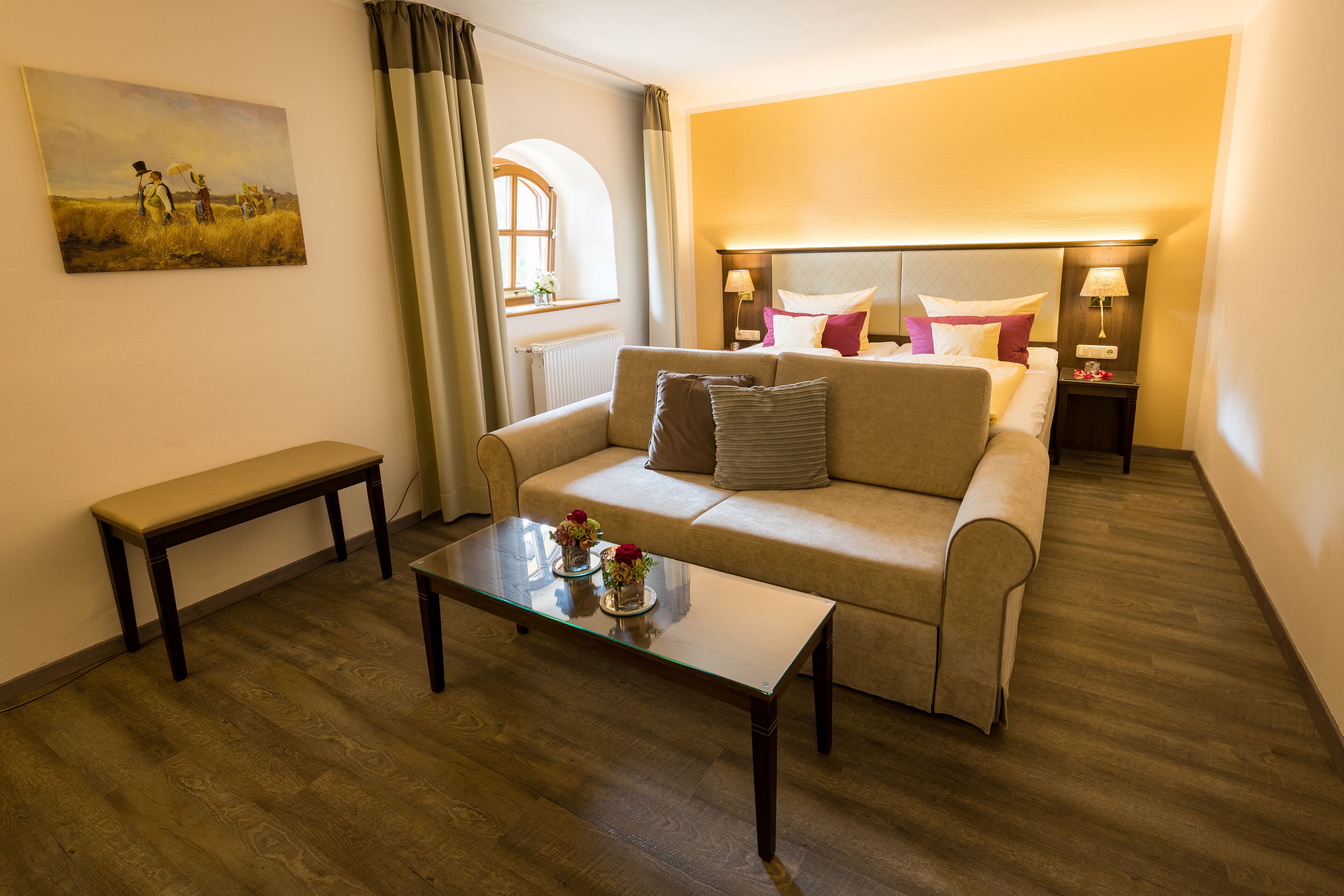 superior double room | premium bedding, minibar, in-room safe, individually furnished