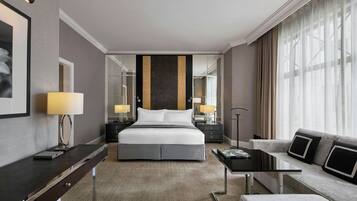 Premium bedding, minibar, in-room safe, desk