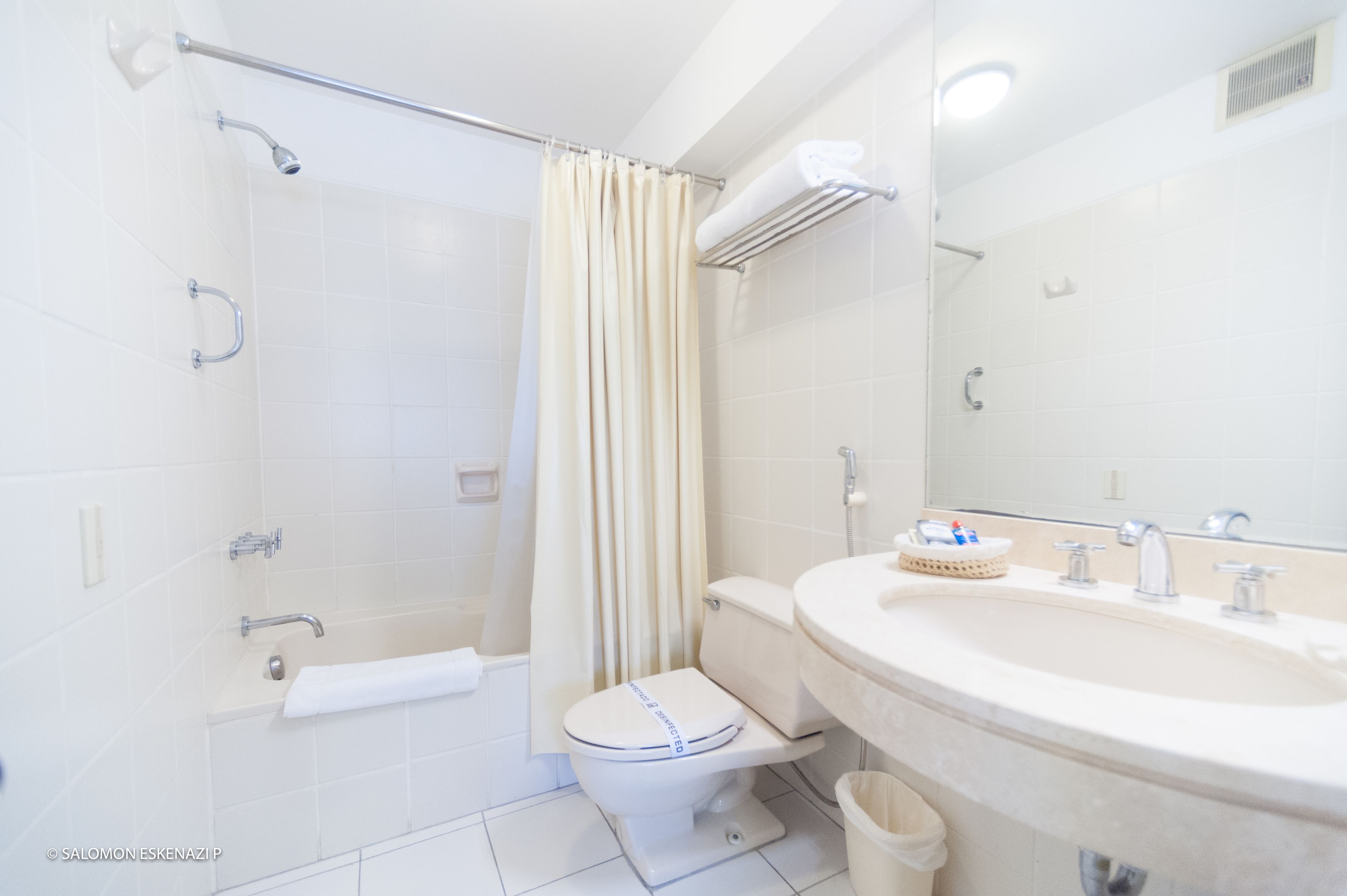standard room, 2 single beds | bathroom | shower, rainfall showerhead, free toiletries, hair dryer