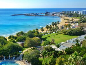 Bungalow luxueux, vue sur la mer (Suite) | Vue sur la plage ou l’océan