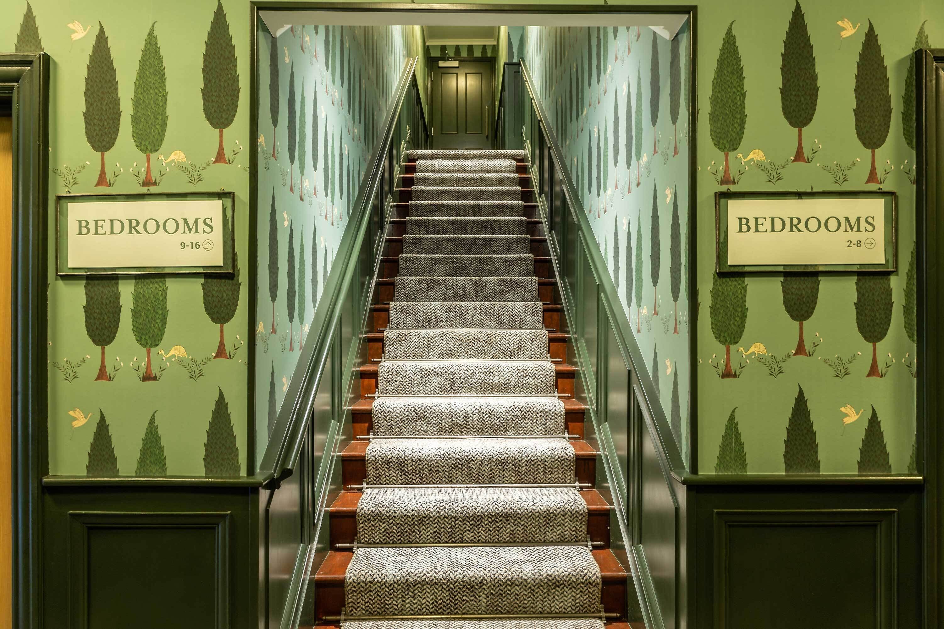 handrails in hallways