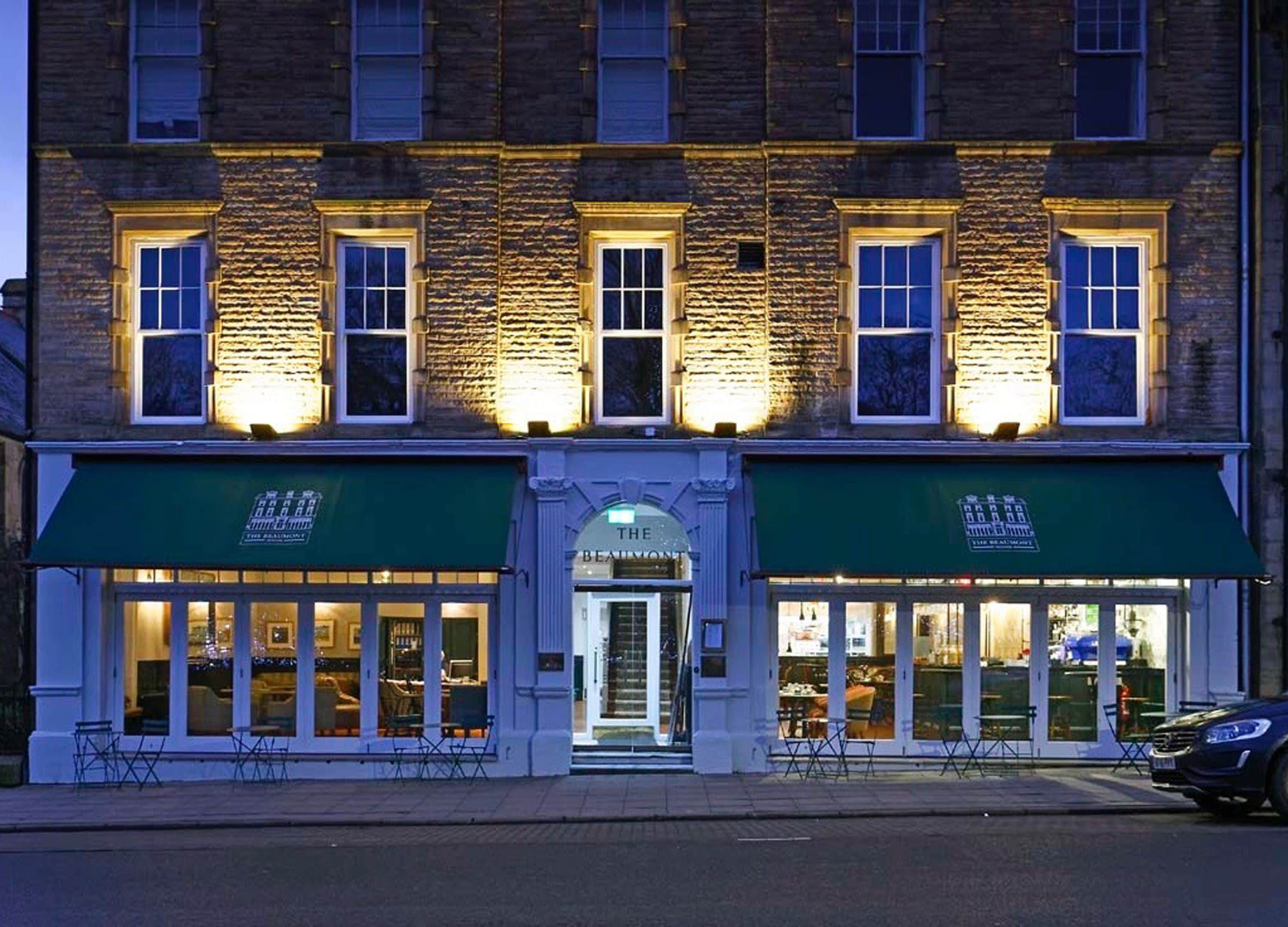 front of property – evening/night