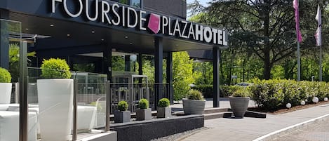 Voorkant van accommodatie