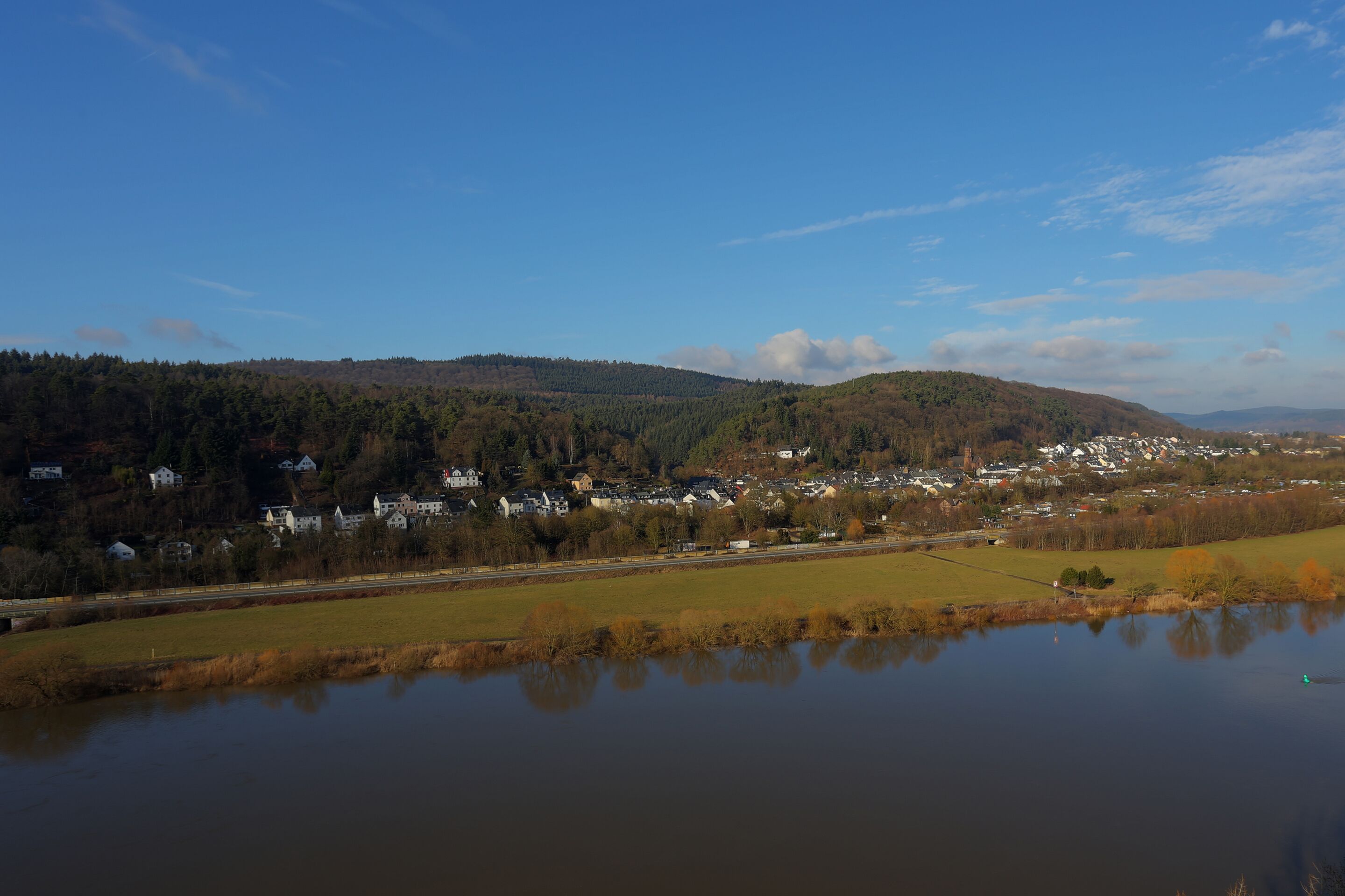 superior double room, 1 double bed, river view | view from room