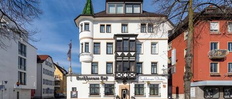 Voorkant van accommodatie