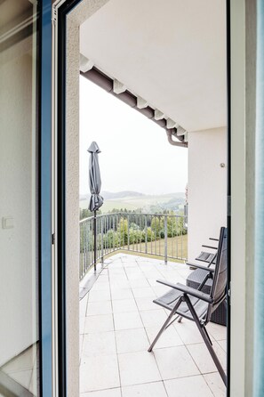 Studio Panoramique, 1 chambre, balcon | Terrasse/Patio