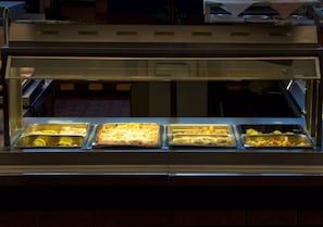 2 Restaurants, Frühstück