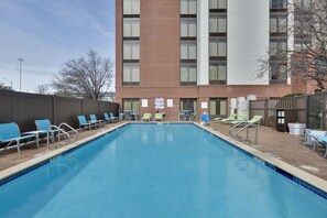 Seasonal outdoor pool