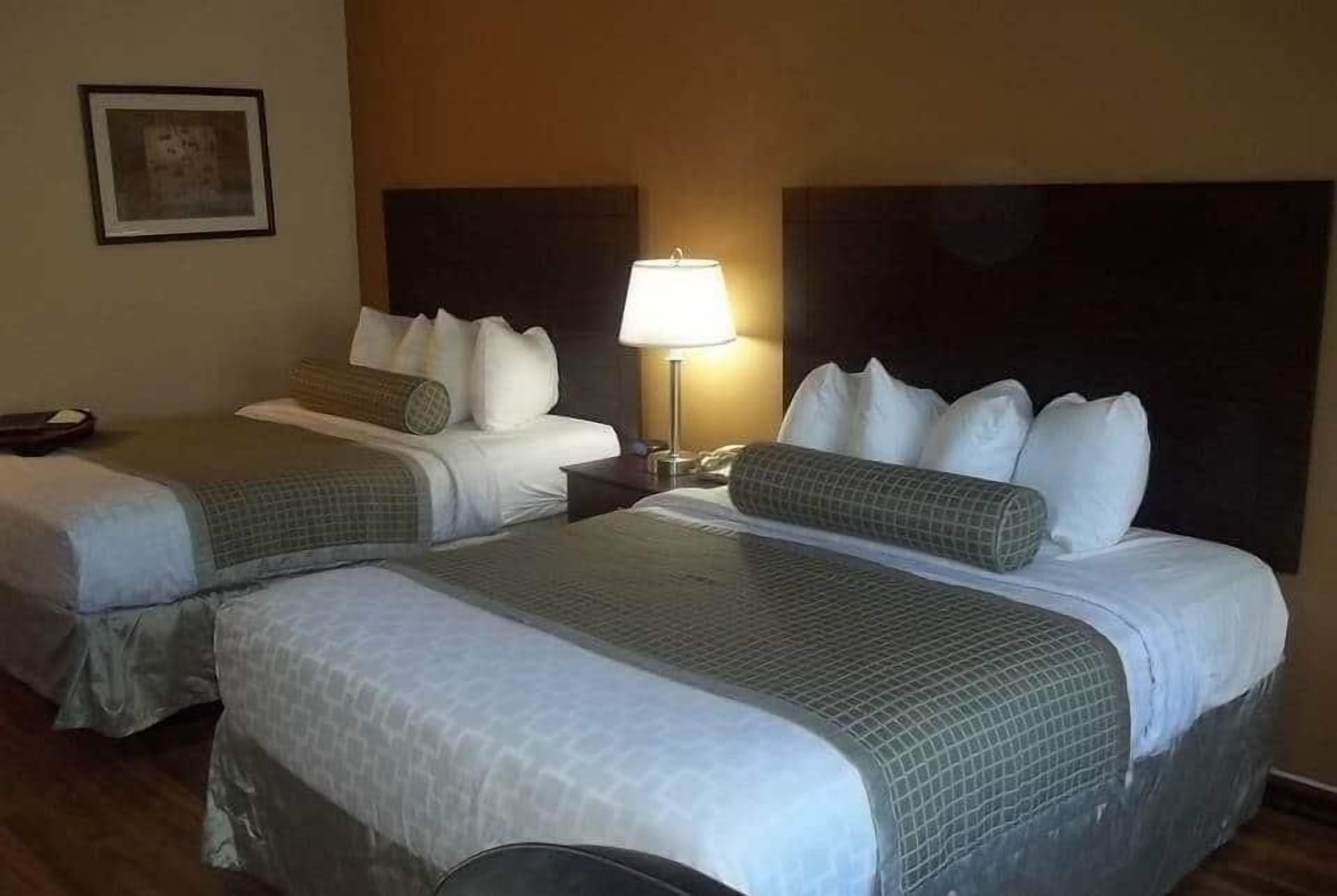 Room, 2 Queen Beds, Non Smoking | Premium bedding, in-room safe, desk, iron/ironing board